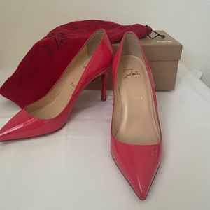 Christian Louboutin hot pink pigalle 85 size 36.5